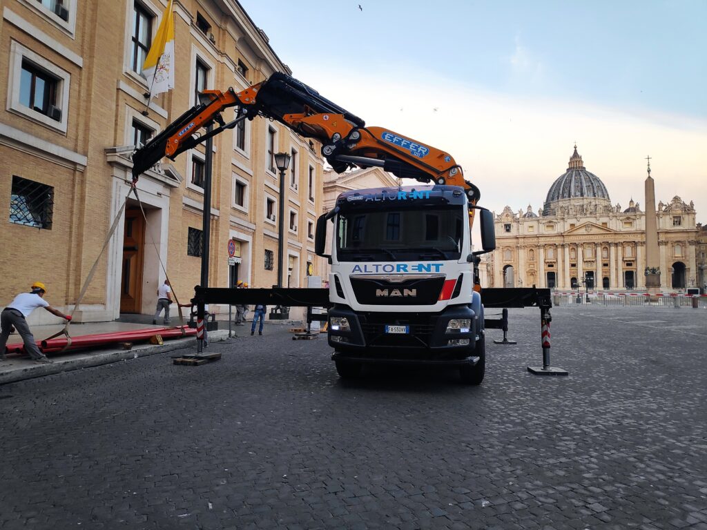 Realizzazione degli impianti di raffrescamento dei Palazzi Propilei