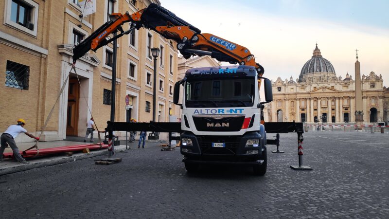Realizzazione degli impianti di raffrescamento dei Palazzi Propilei